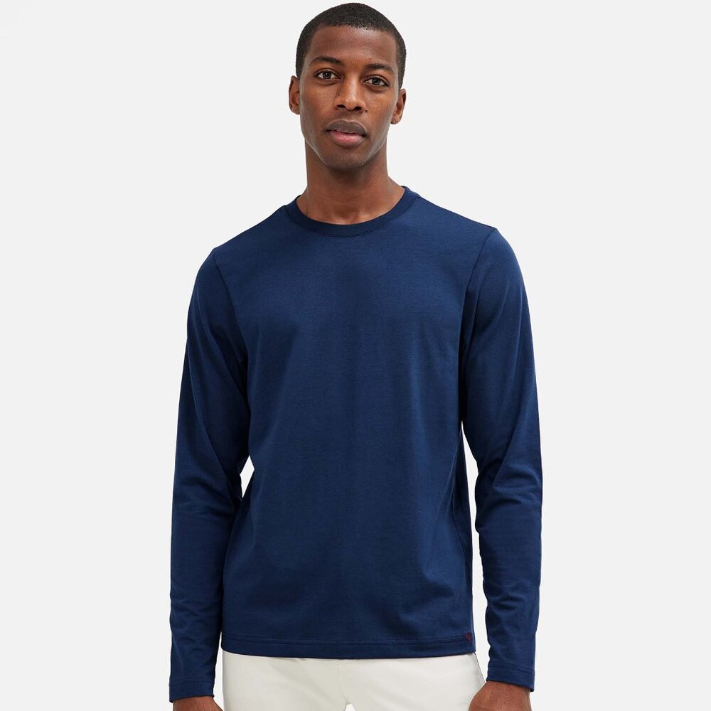 Rhone Element Tee in Navy Blue Size Large